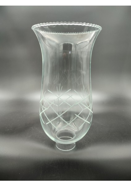 Lamba Camı Şeffaf Üzeri Kesmeli E.14( Duy yuvası:4.50cm)