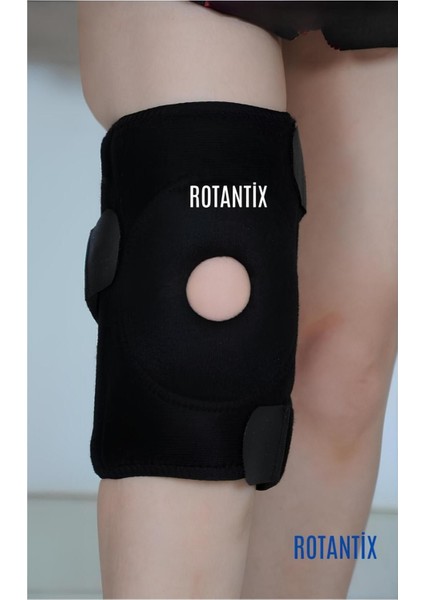 Patella Ligamet Destekli Önü Açık Dizlik Yan Parlar Yay Takviyeli
