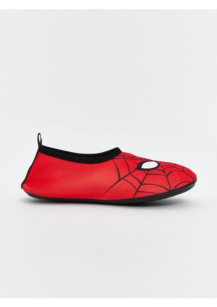 Lcw Steps Kırmızı Spiderman Baskılı Erkek Çocuk Havuz-Deniz Ayakkabısı modelleri