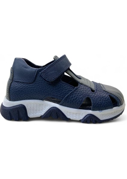 189-1 Çocuk Okul Öncesi Deri Korseli Sandalet