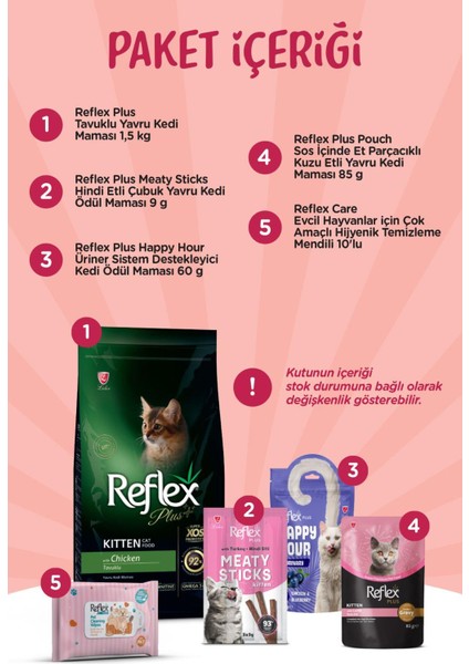 Plus Yavru Kedi Başlangıç Paketi modelleri