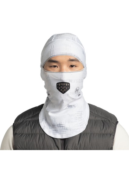 ® Thermonet® Hınged Balaclava Prısto Maske BUF.134531.914 Asphalt Grey