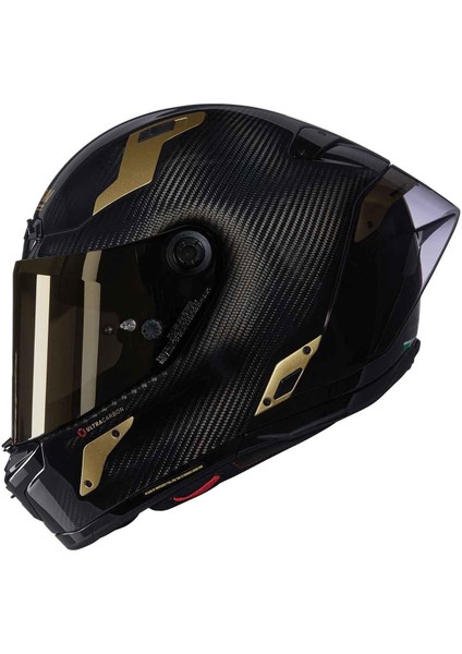 X-804 RS AUREO 330 KARBON KAPALI KASK PARLAK