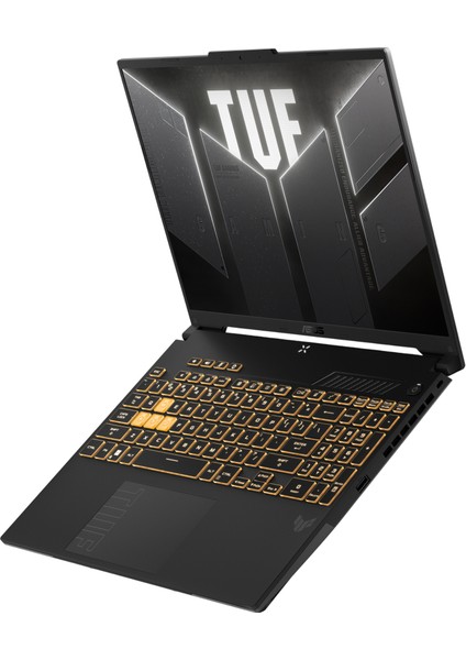 Tuf Gaming F16 FX607VU-RL141 Intel Core 5 210H 64GB 2tb SSD RTX4050 140W 16" Fhd+ 144Hz WIN11 Dizüstü Bilgisayar - Webzone Çanta Wz6