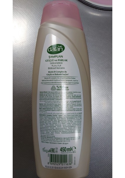 Şampuan Zeytinyağlı 450 ml x 3 Adet