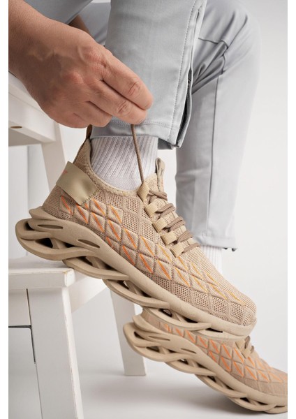 W-3001 Triko Unisex Spor Ayakkabı Esnek Taban modelleri