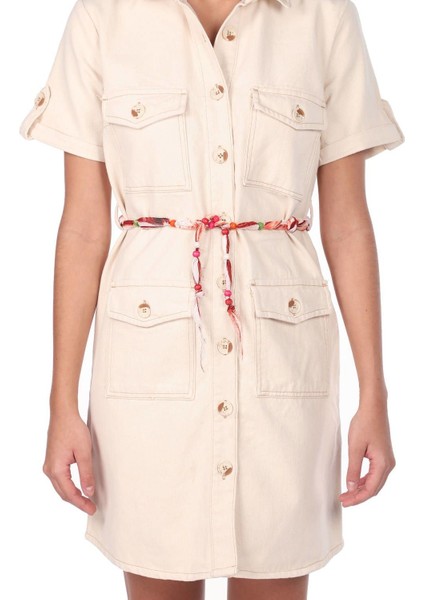 Markapia Kadın Boncuklu Otantik Kemer