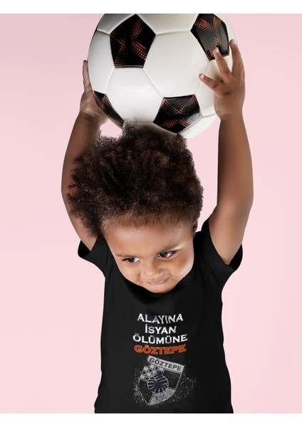 Çocuk Göztepe Alayına Isyan Kısa Kollu Bisiklet Yaka T-Shirt - Tişört modelleri