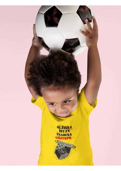 Çocuk Göztepe Alayına Isyan Kısa Kollu Bisiklet Yaka T-Shirt - Tişört fiyatları