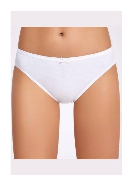 Fiyonklu Beyaz Kadın Bikini Külot fırsatları