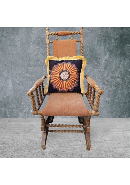 Mackenzier Çift Taraflı Dekoratif Püsküllü - Saçaklı Kırlent Kılıfı 1 Adet 43X43CM fiyatları