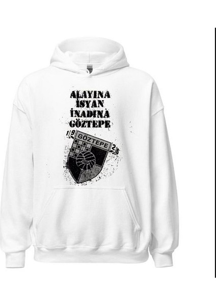 Göztepe Kapşonlu Sweatshirt - Alayına Isyan Inadına Göztepe