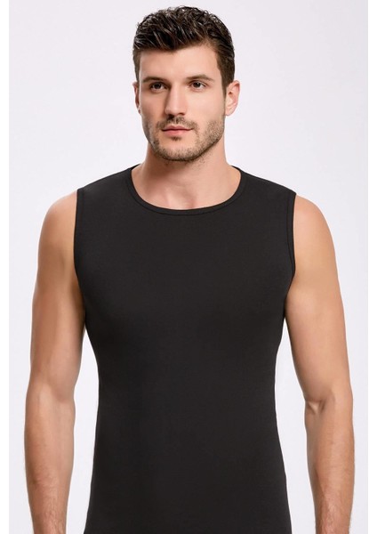 Bisiklet Yaka Siyah Atlet