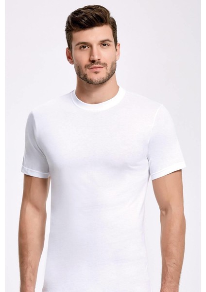 Bisiklet Yaka Erkek T-Shirt