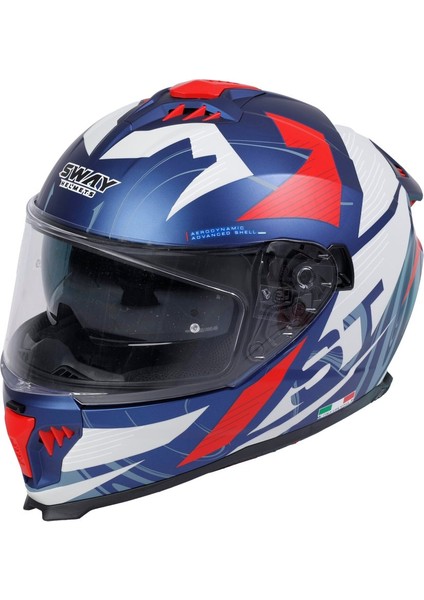 Sw 865 St Blue Red Full Face