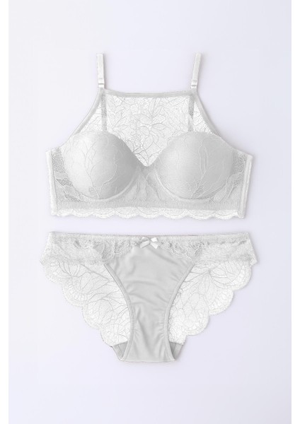 Kadın Cup Crop Top Takım
