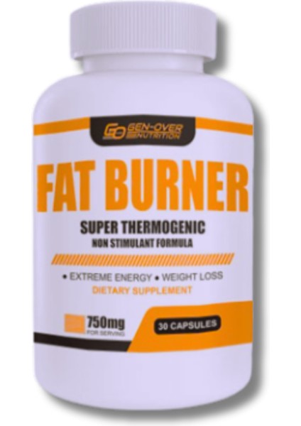 Fat Burner Super Thermogenic 30 Kapsül 750MG