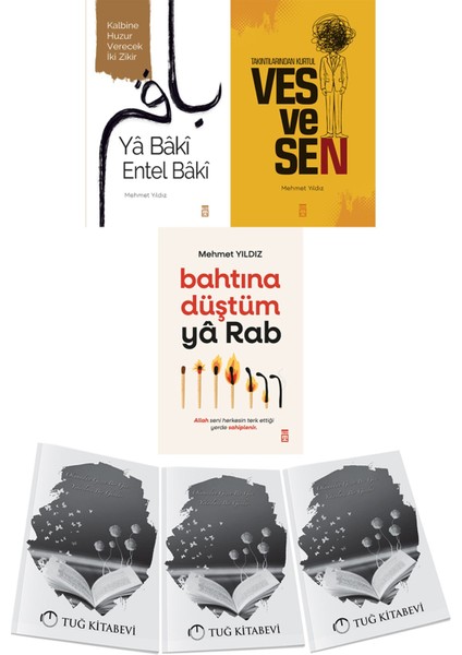 Ya Baki Entel Baki-Vesvesen-Bahtına Düştüm Ya Rab 3lü Set + Hediyeli