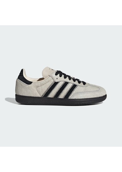 Samba Og Wonder White Black Pony Kadın Sneaker Spor Ayakkabı JP5329