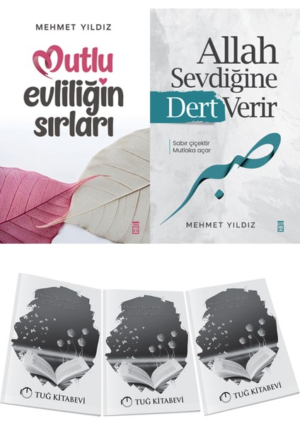 Mutlu Evliliğin Sırları ve Allah Sevdiğine Dert Verir 2li Set + Hediyeli