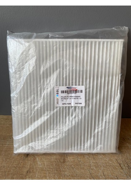 MFN-7206 Polen Filtresi Nissan Micra Iv 1.2-1.5 Note 1.2-1.3