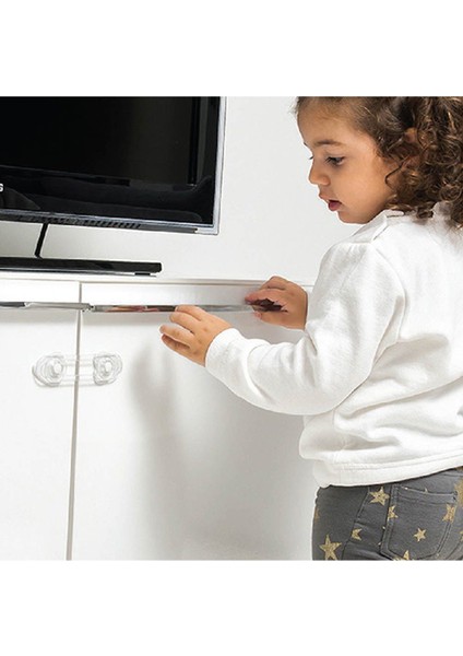 Çocuk Bebek Pencere Kapı Kilidi Emniyet Kilidi Pvc Kilit Dolap Kilidi 1 Adet