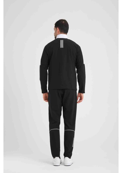 Yazlık Slim Fit Ince Strech Kumaş Eşofman Takımı