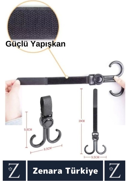 Portatif Kolay Kullanım Poşet Taşıma Bisiklet Bebek Arabası Çok Amaçlı Taşıma Kancası 2 Adet fırsatları