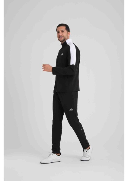 Yazlık Slim Fit Ince Strech Kumaş Eşofman Takımı