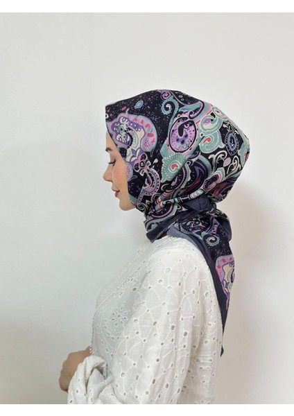 Meduse Desen Eşarp - Lavanta