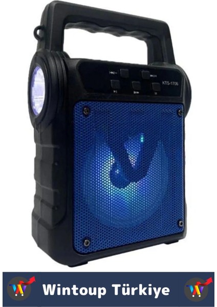 Premium Kompakt Yüksek Ses Güçlü Bass Fenerli Kamp Piknik Usb/solar Enerjili Bluetooth Hoparlör