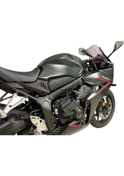 - Cb 650R / Cbr 650R E Clutch Koruma ( Protector Frame Slıder ) (Gümüş)