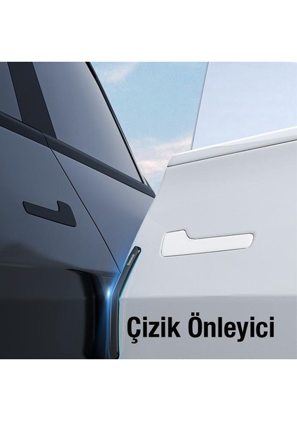 T-Space 6 Parça Tesla Araç Kapı Çizik Önleyici Tampon Koruma Seti indirimleri