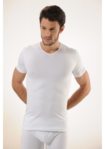 Hmd 702 6ıllı V Yaka Yarım Kolu Lıkrallı Fanılle fiyatları