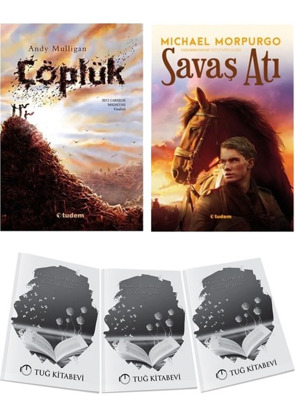 Çöplük ve Savaş Atı 2li Set + Hediyeli