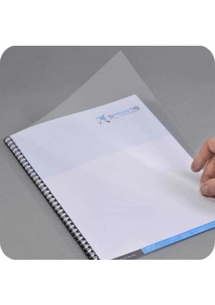 20X25 cm Asetat Kağıdı Şeffaf Transparan Pvc 150 Mikron