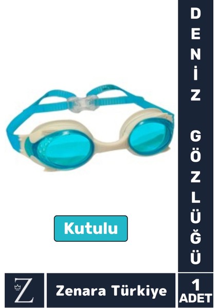 Premium Ayarlanabilir Kayış Su Geçirmez Uv Koruma Silikon Plastik Anti-Fog Kutu Çocuk Deniz Gözlüğü