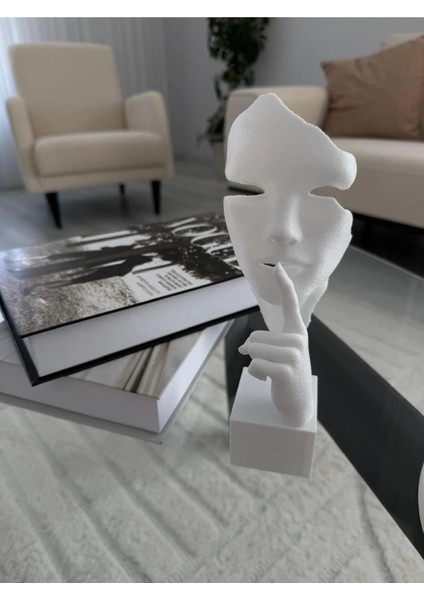 Sessizliği Ifade Eden Iskandinav Tarzı Biblo Heykel Figür Dekor Dekorasyon 3 Boyutlu fiyatları