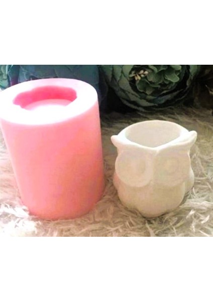 5cm Mini Baykuş Saksı Silikon Kalıp K-1066 fiyatları