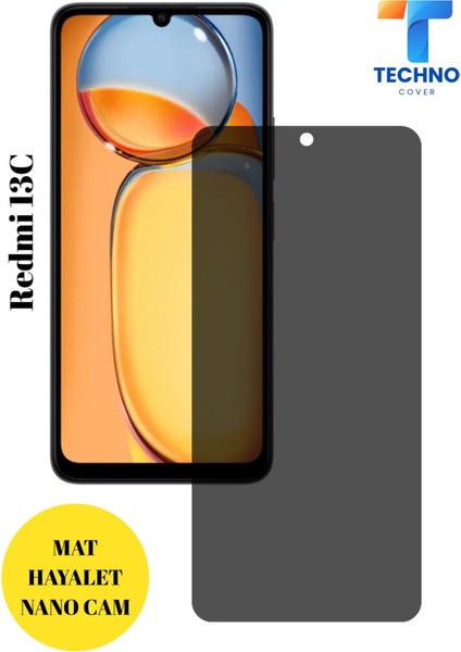 Redmi 13C Mat Hayalet Nano Cam Darbelere Karşı Dayanıklı Esnek Nano Ekran Koruyucu