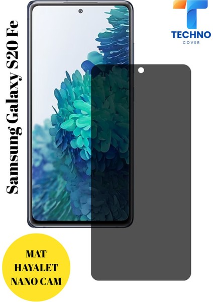 Samsung S20 Fe Mat Hayalet Nano Cam Darbelere Karşı Dayanıklı Esnek Nano Ekran Koruyucu