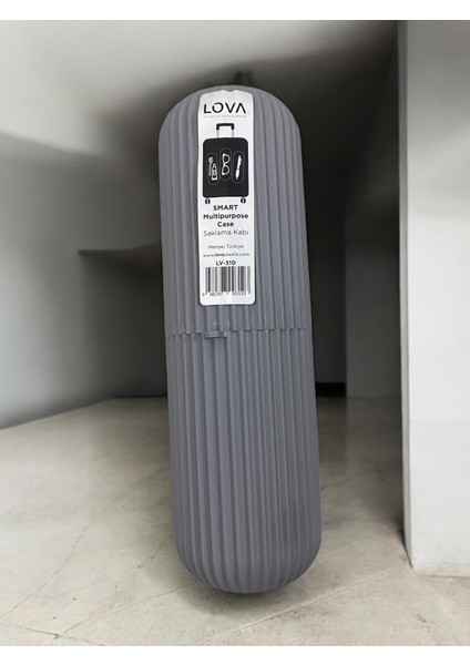Lova 4’lü Plastik Çok Amaçlı Saklama Kabı – Diş Fırçası, Diş Macunu, Kablo, Anahtar ve Aksesuarlar Için Organizer Seyehat Saklama Kabı