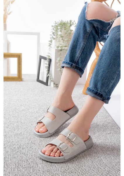 Yazlık Kadın Ortopedik Terlik – Sim Detaylı, Çift Tokalı, Soft Tabanlı Ev Terliği indirimleri