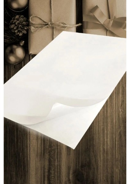 A4 Mat Etiket 1.hamur 80 Gr. Yapışkanlı Çıkartma Etiket Boş Paketleme Sticker