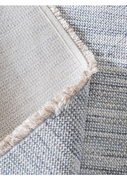 Azura Iskandinav Salon Halısı Mutfak Halısı Yolluk Bukle Dokuma Halı Tozumaz Mavi Krem Halı Azr-03 fırsatları