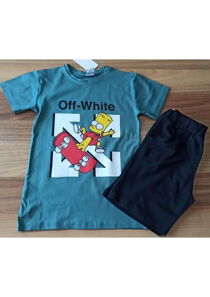 Simpson Baskılı Erkek Çocuk Takım