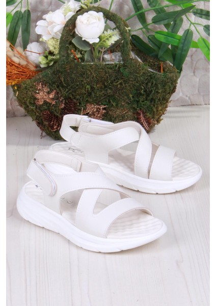 35375 Diva Comfort Rahat Çapraz Kuşaklı Çırtlı Kadın Sandalet modelleri