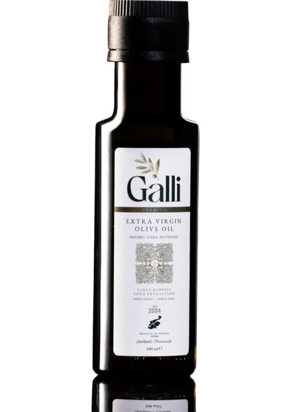 Premium Soğuk Sıkım Natürel Sızma Zeytinyağı 100 ml