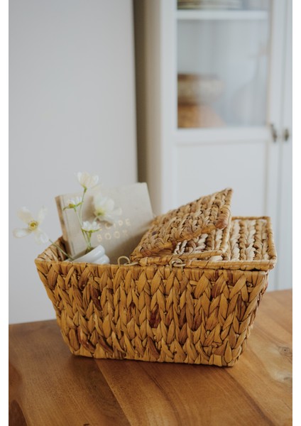 Hasır Piknik Sepeti (40X30 Cm)