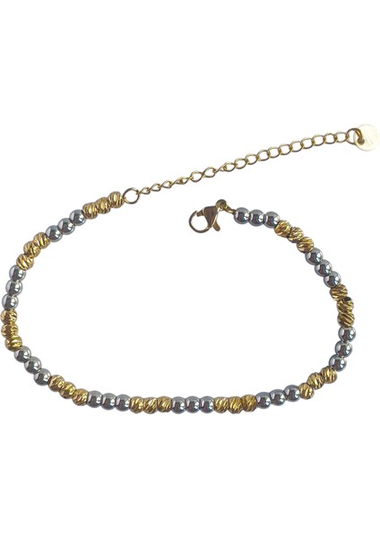 Duality Iki Renkli (Gold-Silver) Çelik Bileklik modelleri